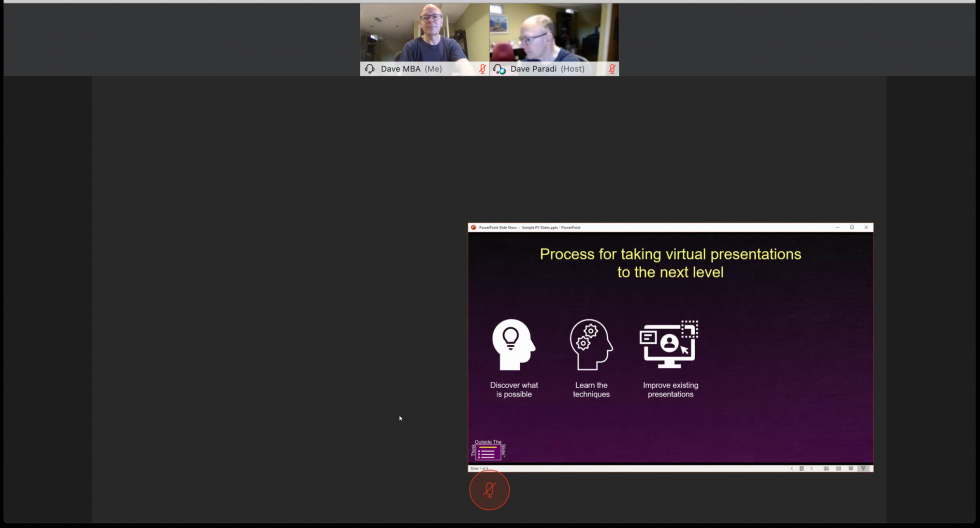 how to share presentation on webex